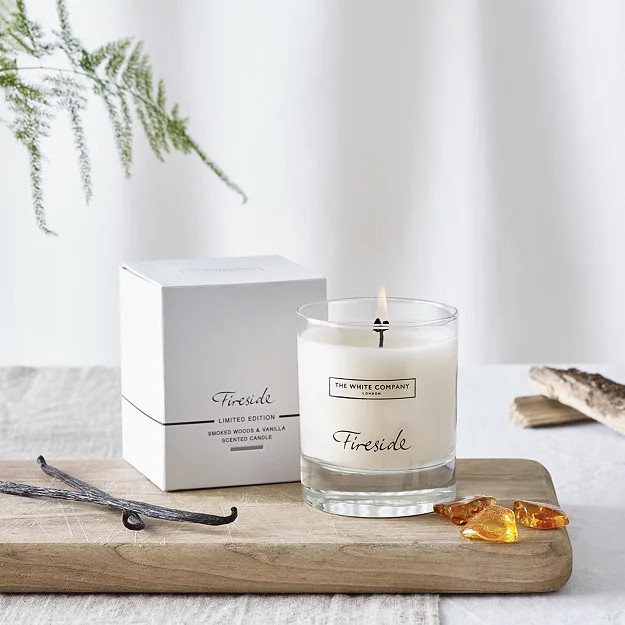 Fireside Signature Candle | The White Company (UK)