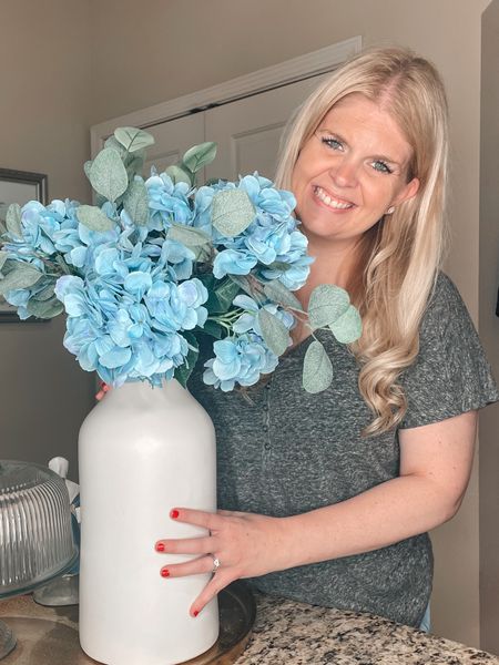 These faux hydrangeas from my Amazon favorite home finds are all over my house. I love them so much!

#LTKhome #LTKunder50