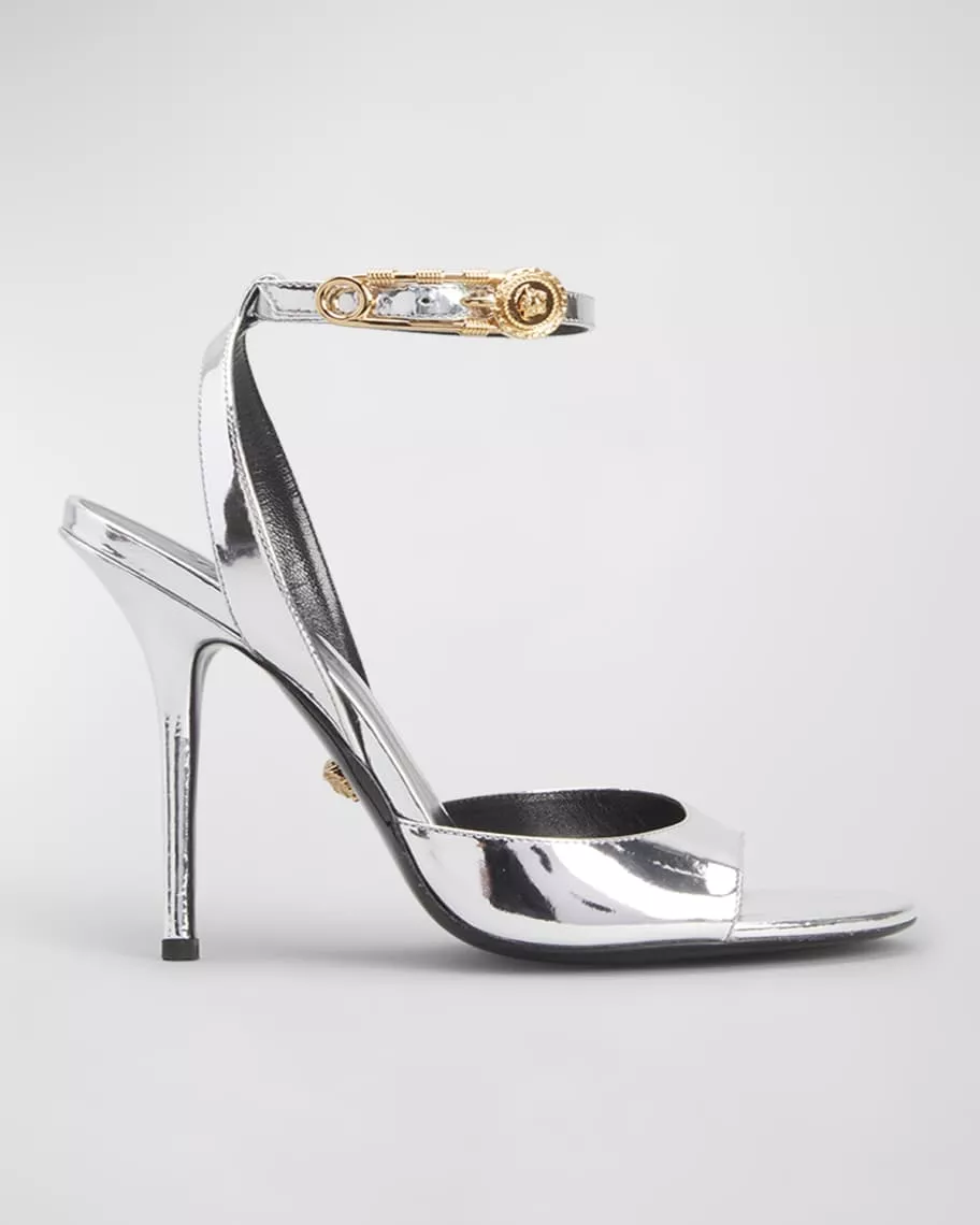 Black Padlock 105 Heeled Sandals curated on LTK