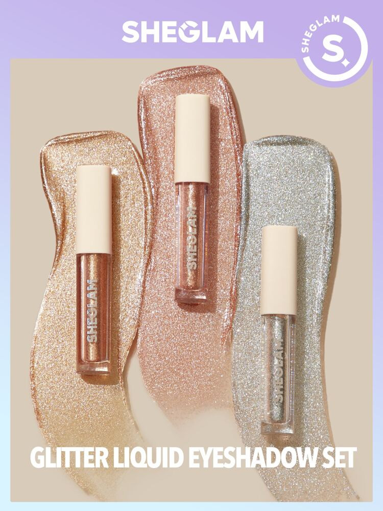 SHEGLAM Starry Wish Liquid Eyeshadow Trio - North Star | SHEIN