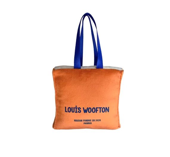 L. Woofton Shopping bag dog toy double sided handmade | Etsy | Etsy (US)