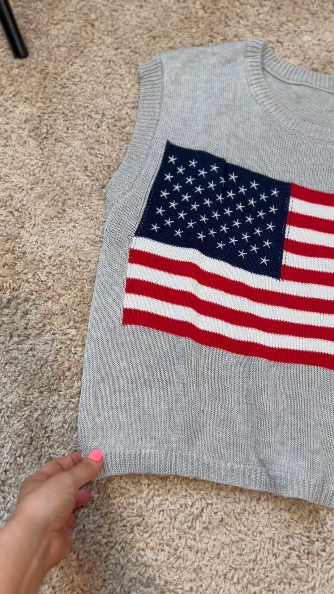 July 4th - red white and blue flag sweater - medium great quality - USA - Amazon find 

#LTKStyleTip #LTKFindsUnder50 #LTKFindsUnder100