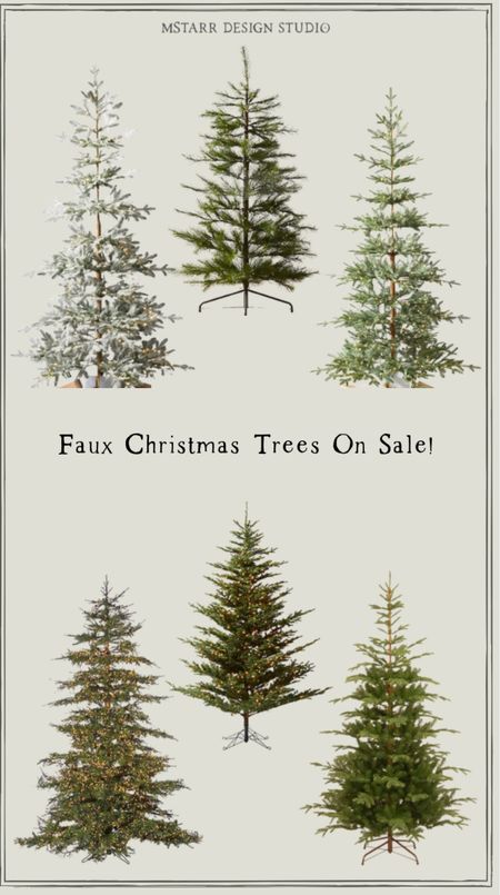 Faux Christmas trees on sale and in stock! 

#nordstrom #wayfair #cb2 #kirklands

#LTKsalealert #LTKhome #LTKHoliday