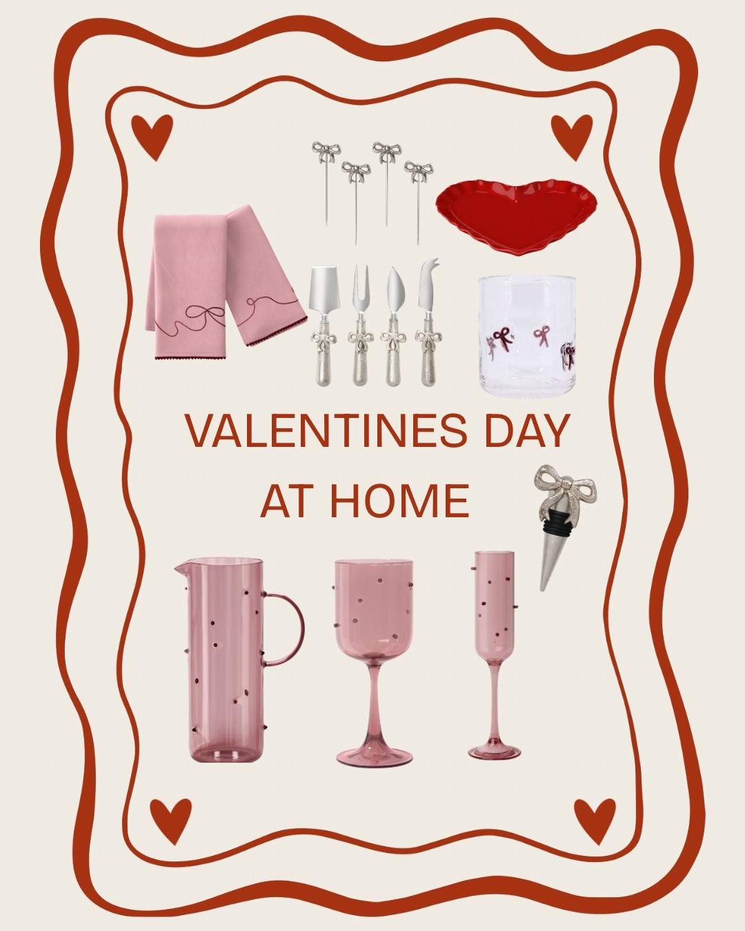 Valentines Day at Home 💖 

Home | Valentine’s Day decor | galentines | drinkwear | kitchen | wine glass | charcuterie board | cheese | dish towels | valentine | gifts for her  

#valentinesday #kitchen #home #galentines #valentinesdaydecor #wineglass #target #valentine#LTKValentine 

#LTKfoodie #LTKHome