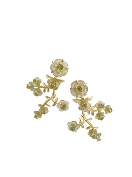 garden greens chinoiserie vine | Nicola Bathie Jewelry