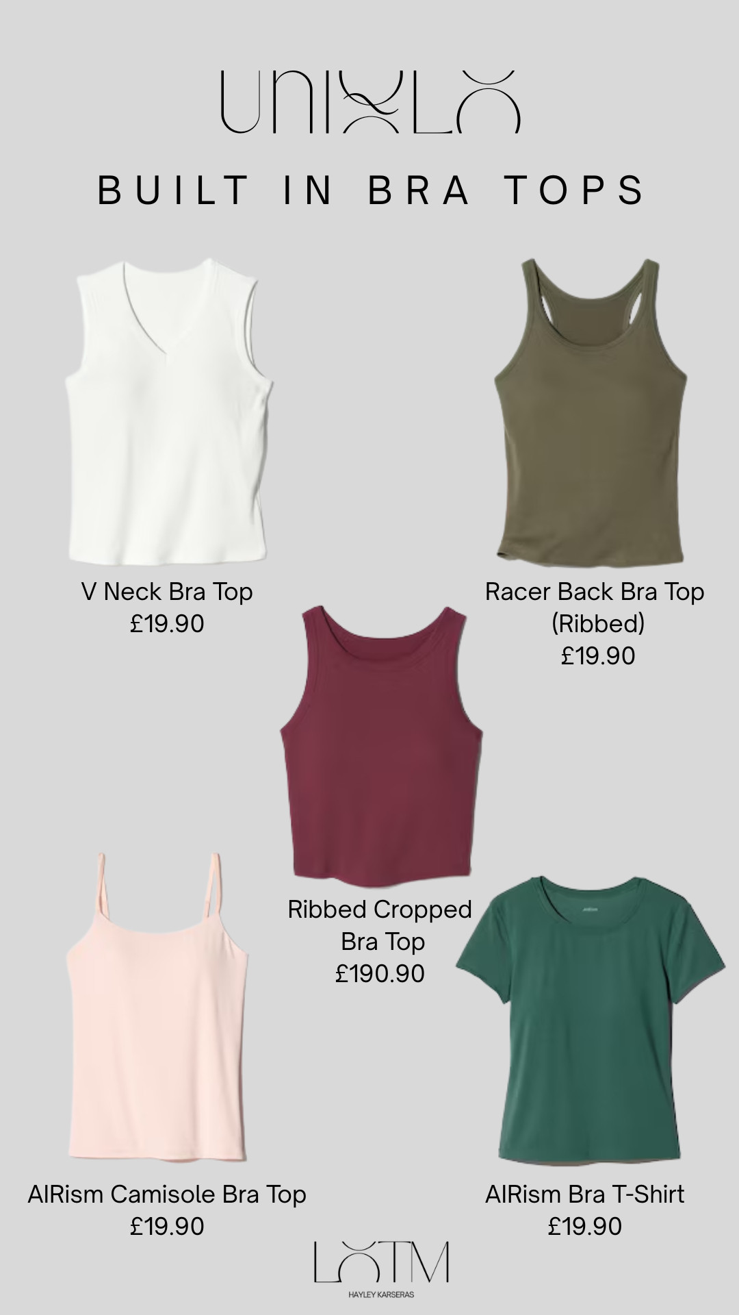 Who doesn't love a top with a built-in bra for maximum comfort?! 
Uniqlo have got lots of new styles in of their best-selling bra tops. Perfect for all year round!  

 #LTKspring #LTKsummer #LTKstyletip