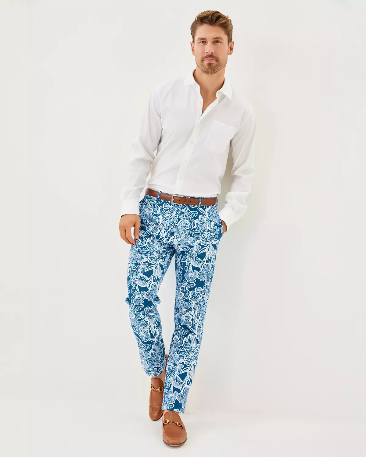 Men's Stuff 34" Mizner Stretch Pant | Lilly Pulitzer