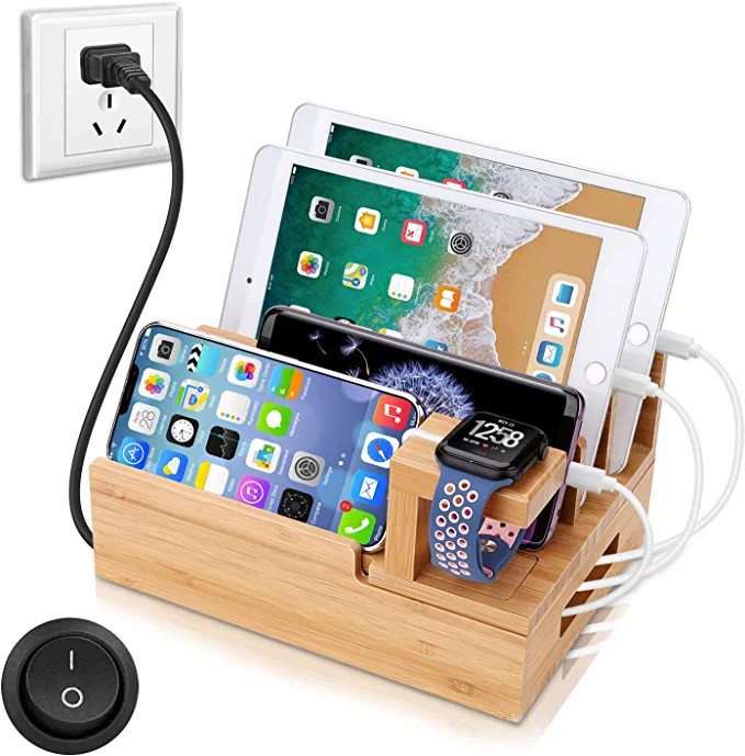 Amazon.com: OthoKing Charging Station Organizer,Fast Charging Station for Multiple Device 5-Port ... | Amazon (US)