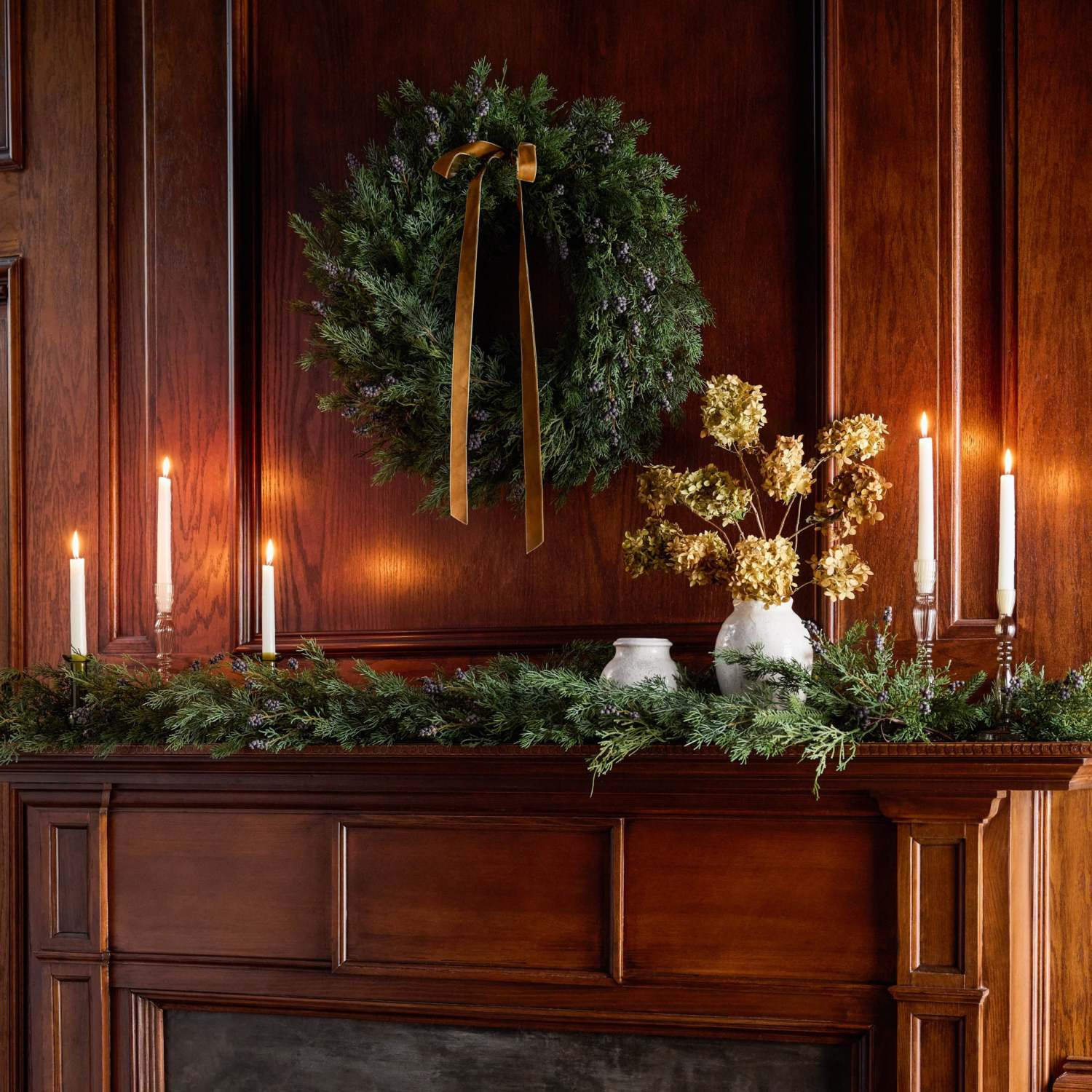 Juniper and Pine Wreath | Magnolia