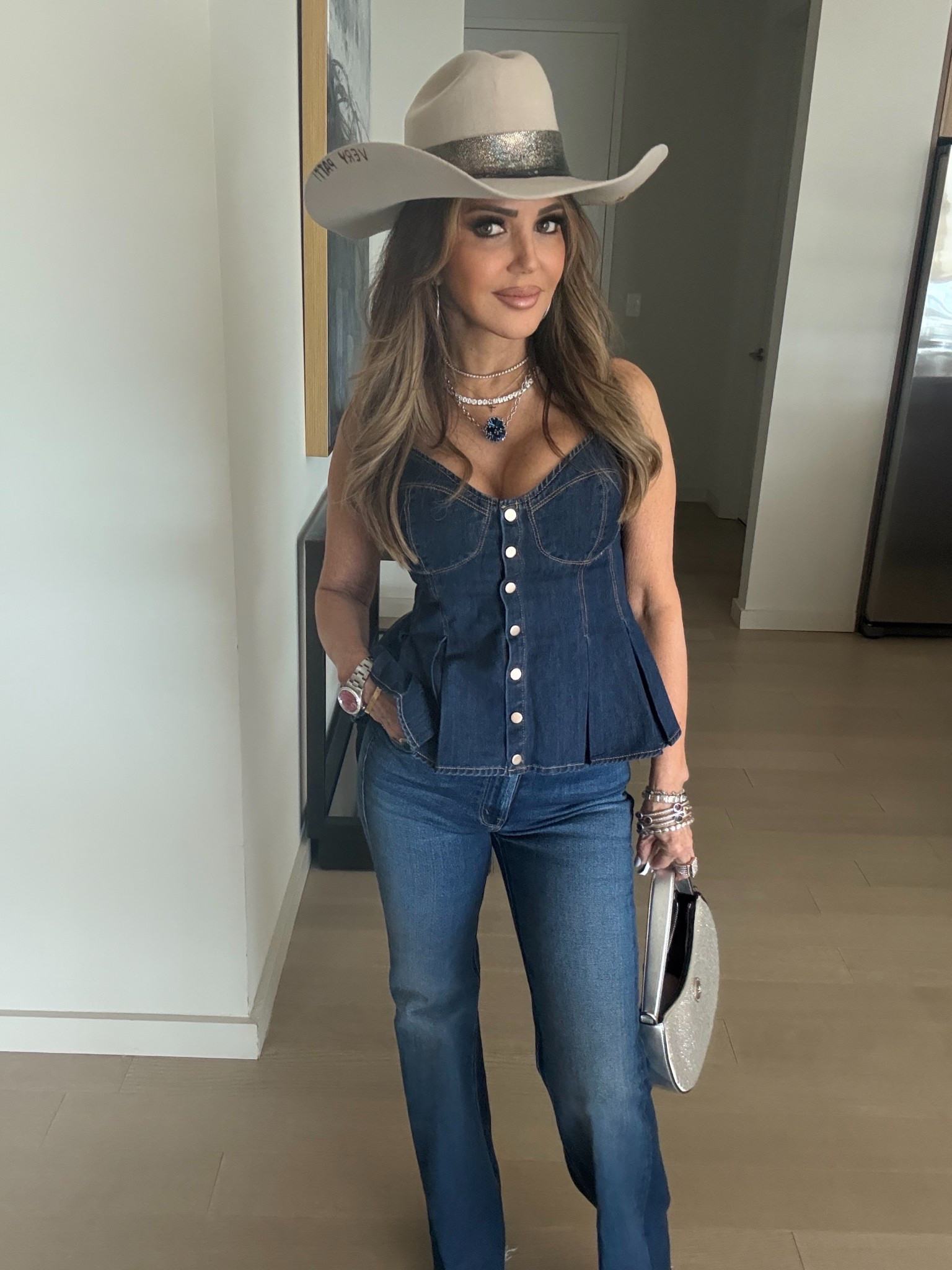 Denim denim 

#LTKStyleTip #LTKShoeCrush #LTKItBag