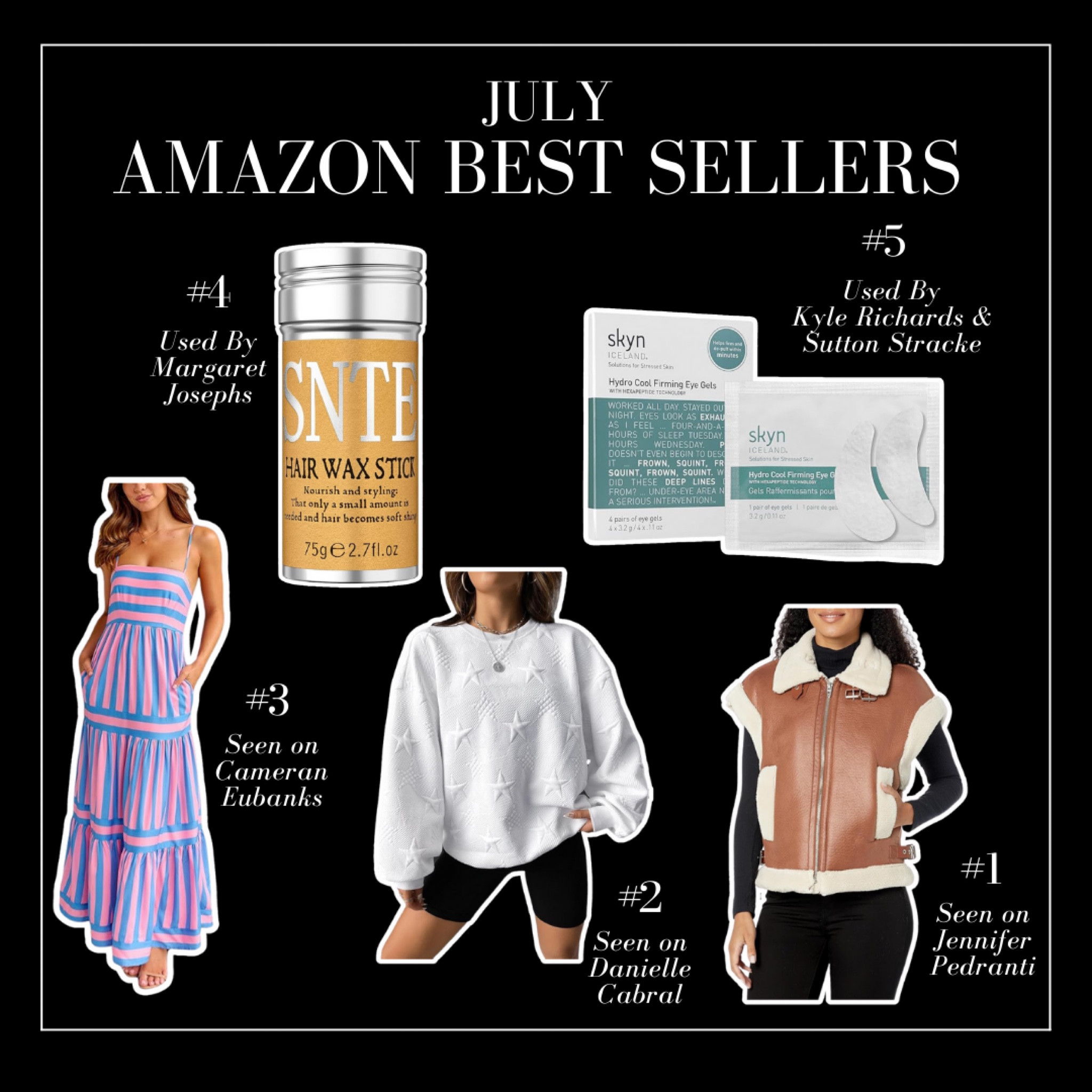 July Amazon Best Sellers