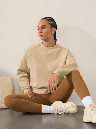Easy Fleece Crew Sweatshirt | Athleta