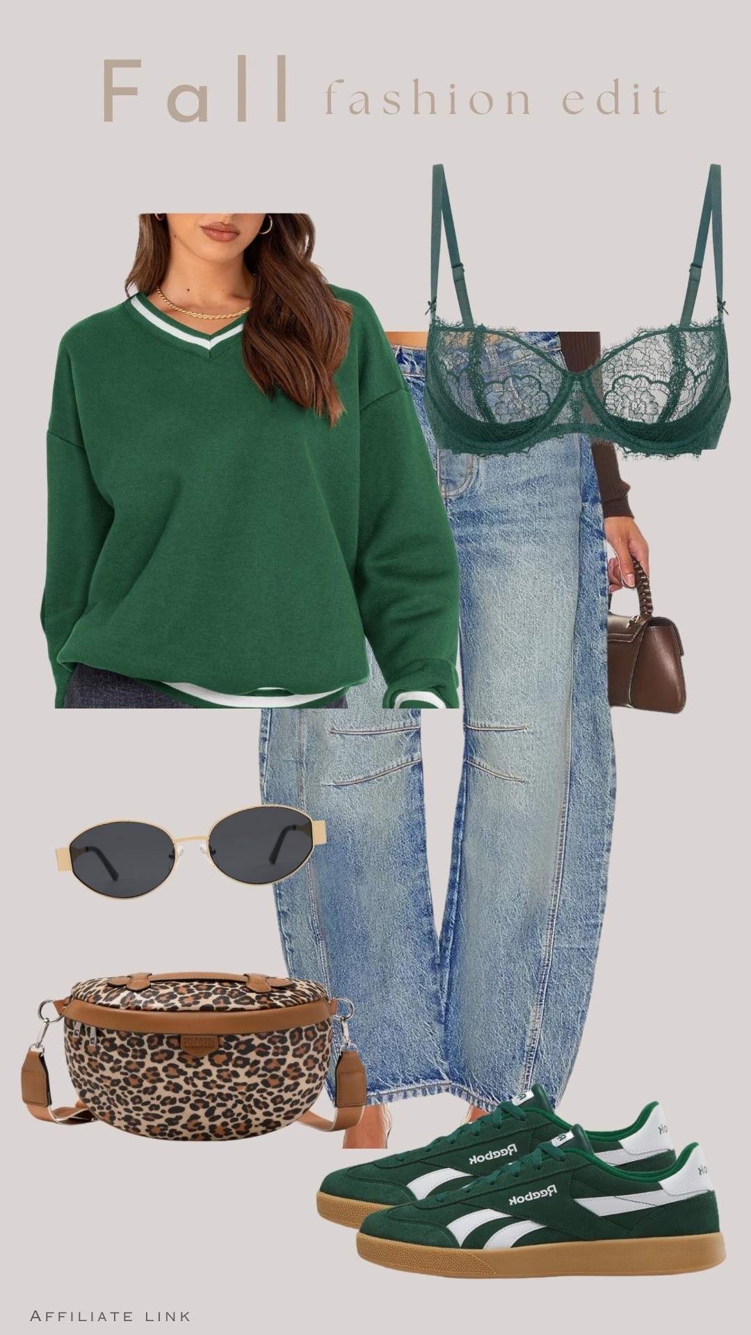 Fall Fashion loading….. 💚




Fall Fashion, fall outfit, casual style, everyday style, mom style, sneakers, barrel jeans, sweatshirt, lace bralette



#falloutfit #fallstyle #amazon

#LTKSeasonal #LTKootd