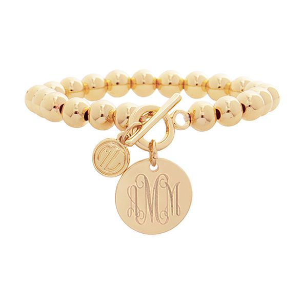 Monogrammed Ball Bracelet | Marleylilly