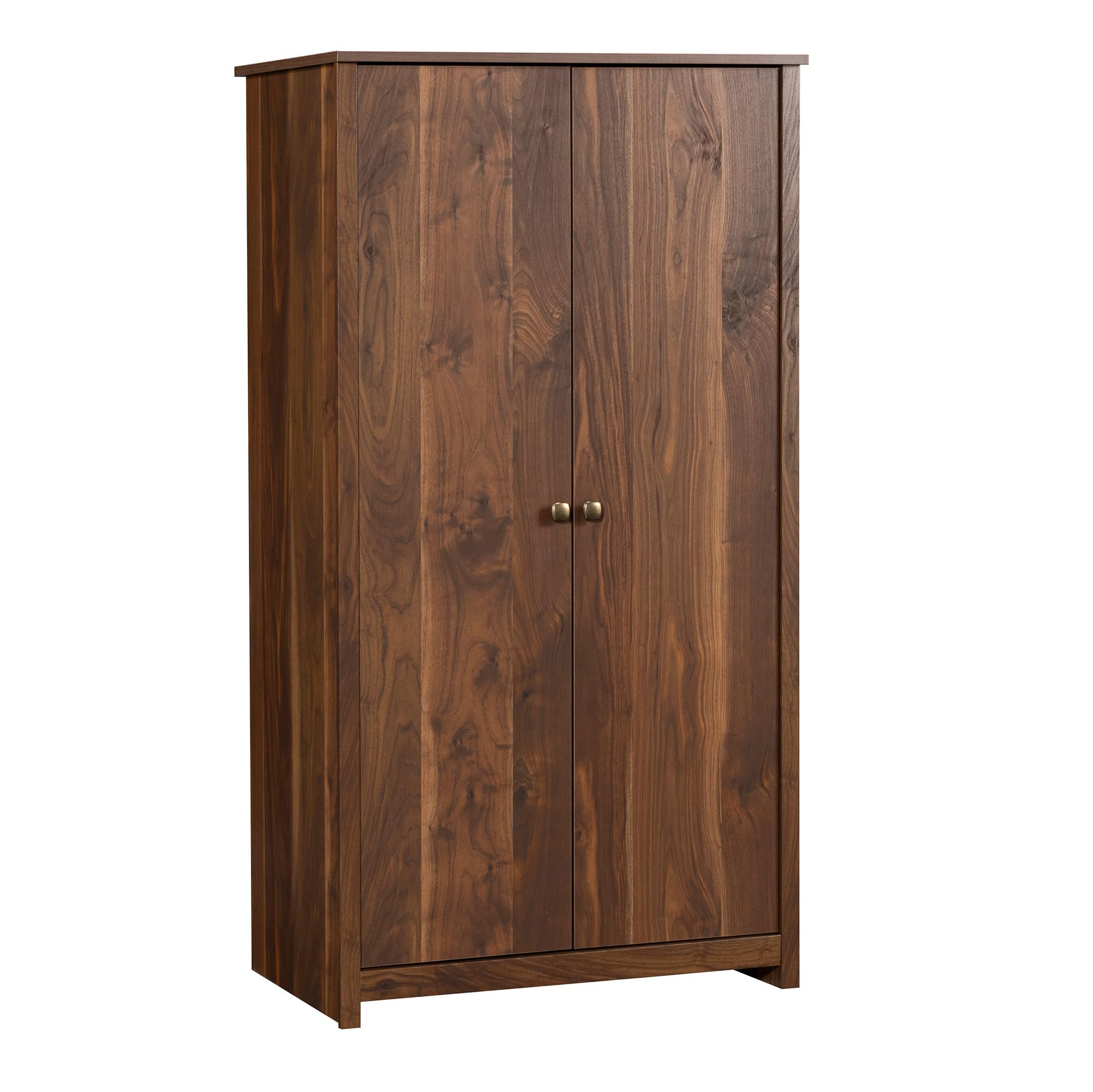 Sauder River Ranch 2-Door Storage Cabinet in Grand Walnut Finish | Amazon (US)