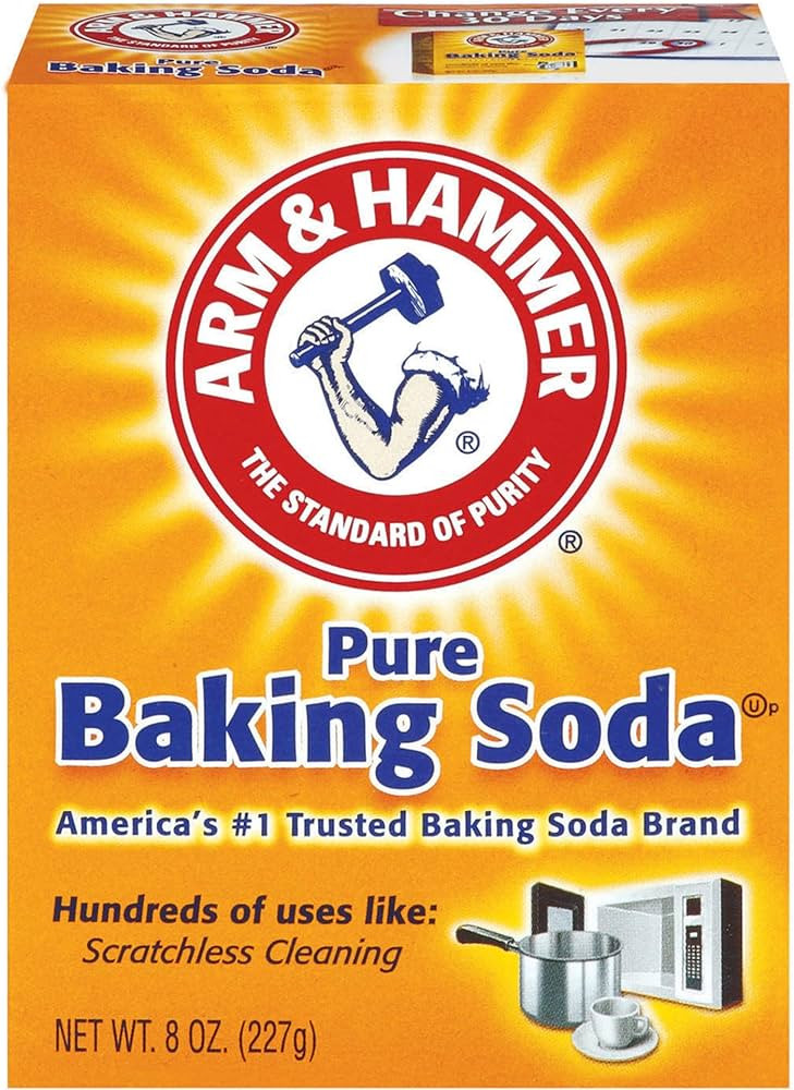 Arm & Hammer Pure Baking Soda, 8oz, Pack of 2 | Amazon (US)