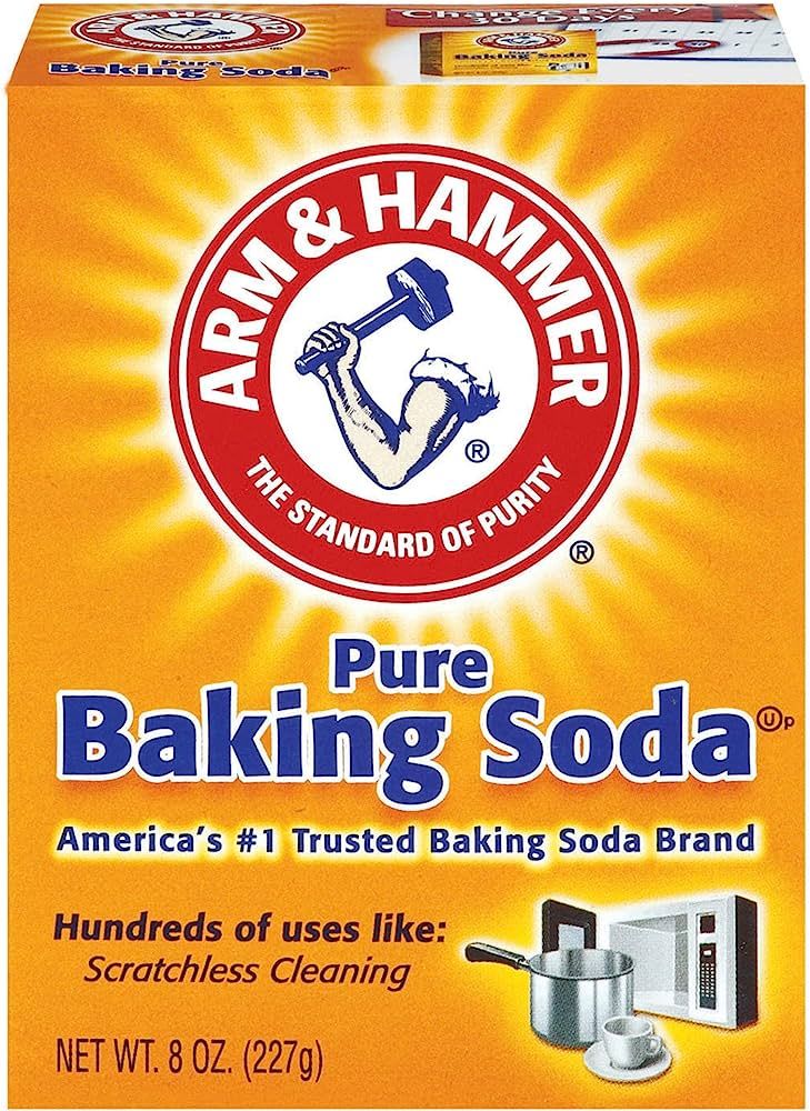 Arm & Hammer Pure Baking Soda, 8oz, Pack of 2 | Amazon (US)
