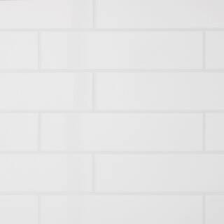 Daltile Restore 3 in. x 12 in. Ceramic Bright White Subway Tile (12 sq. ft. / Case) RE15312HD1P2 | The Home Depot
