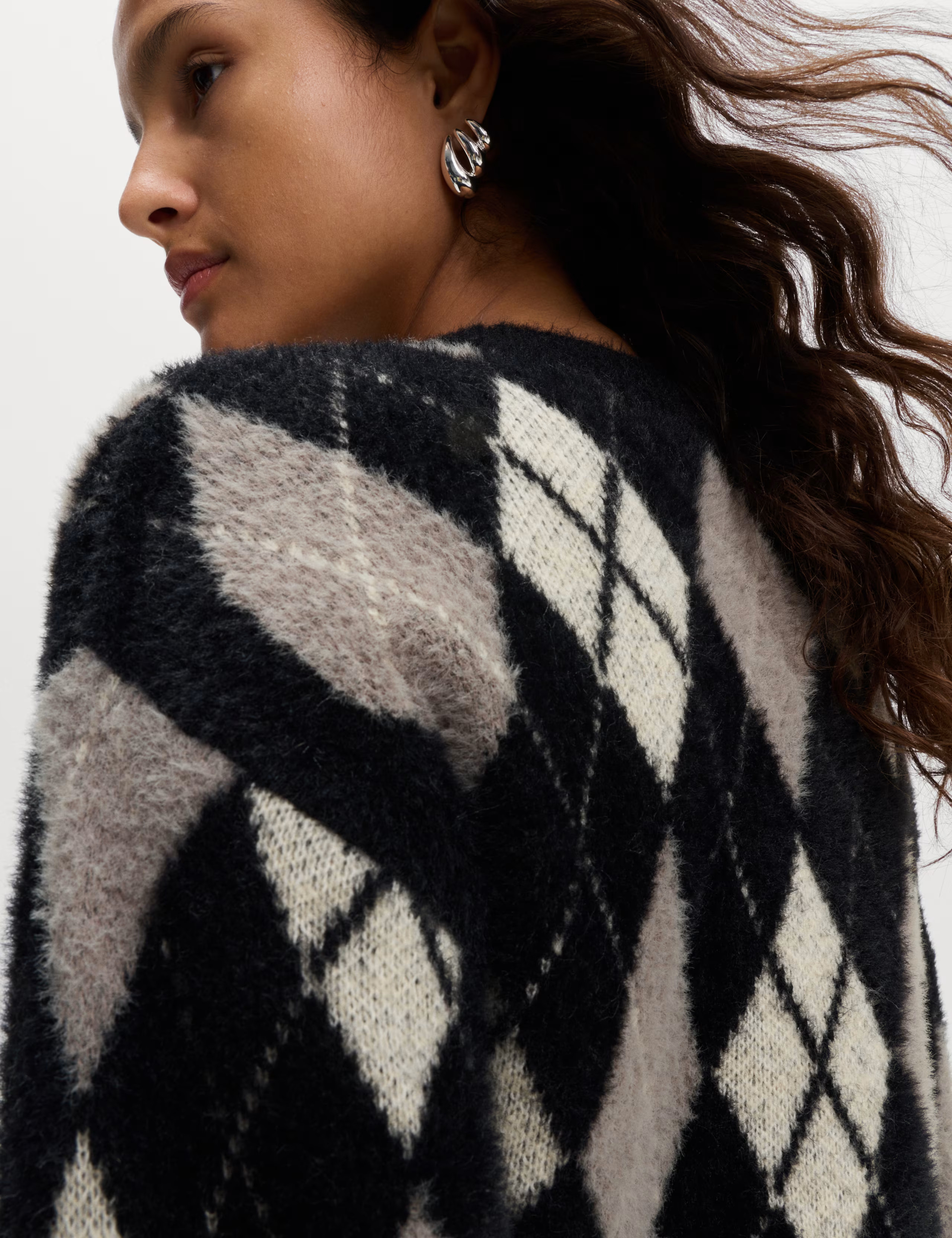 Argyle Crew Neck Jumper | Marks & Spencer (UK)