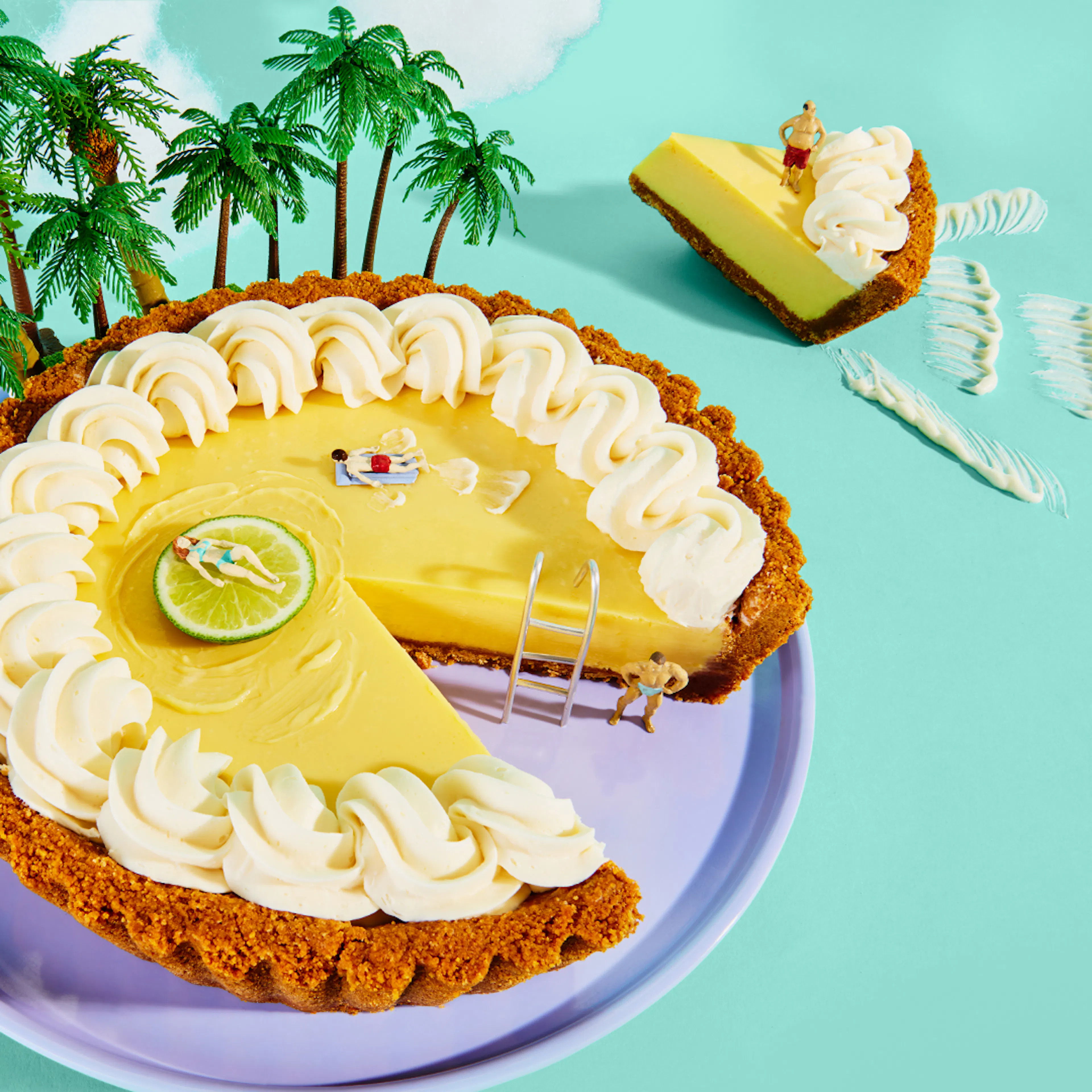 Deep Dish Key Lime Pie by Icebox Cafe | Goldbelly | Goldbelly