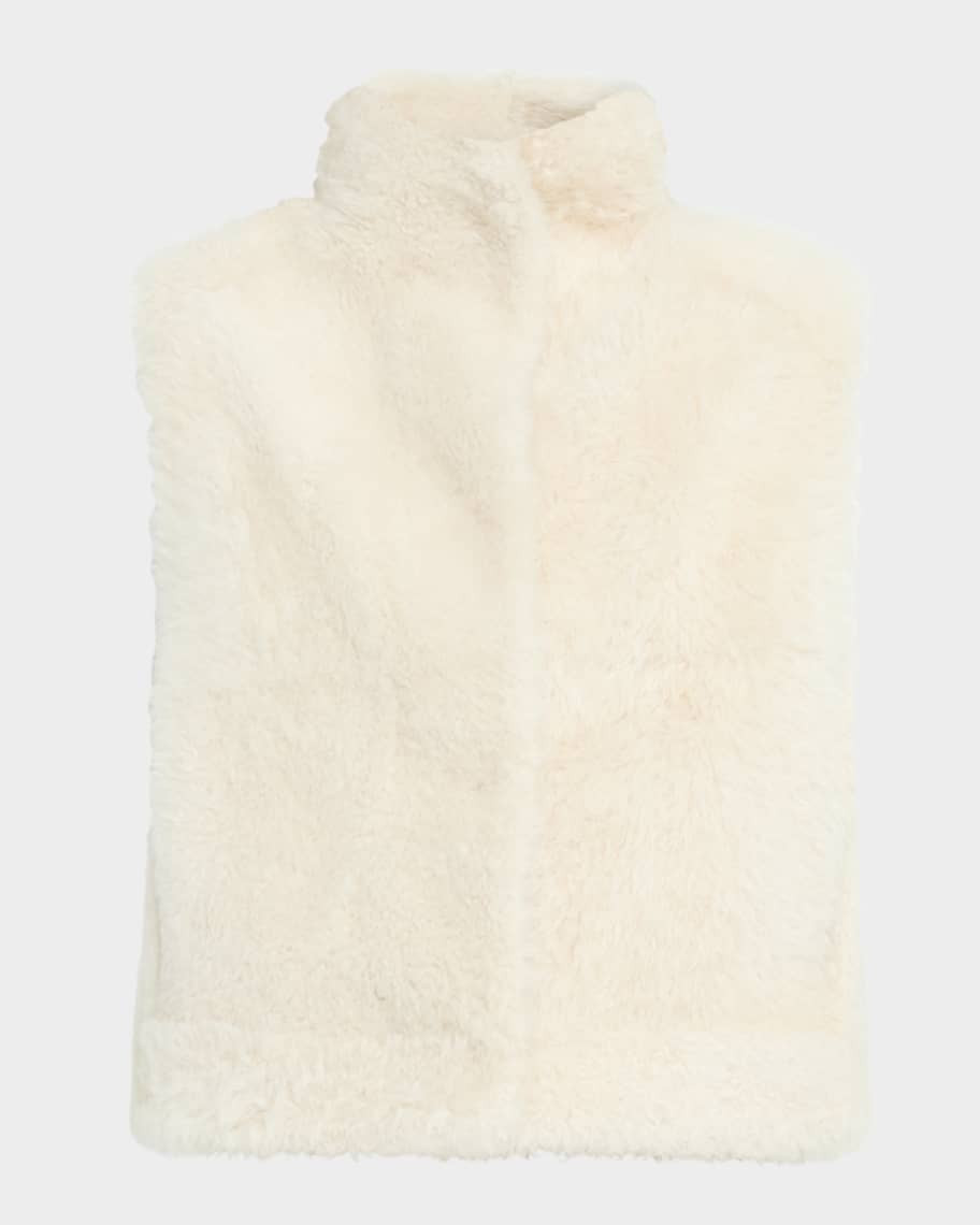 Victor Reversible Shearling Vest | Neiman Marcus
