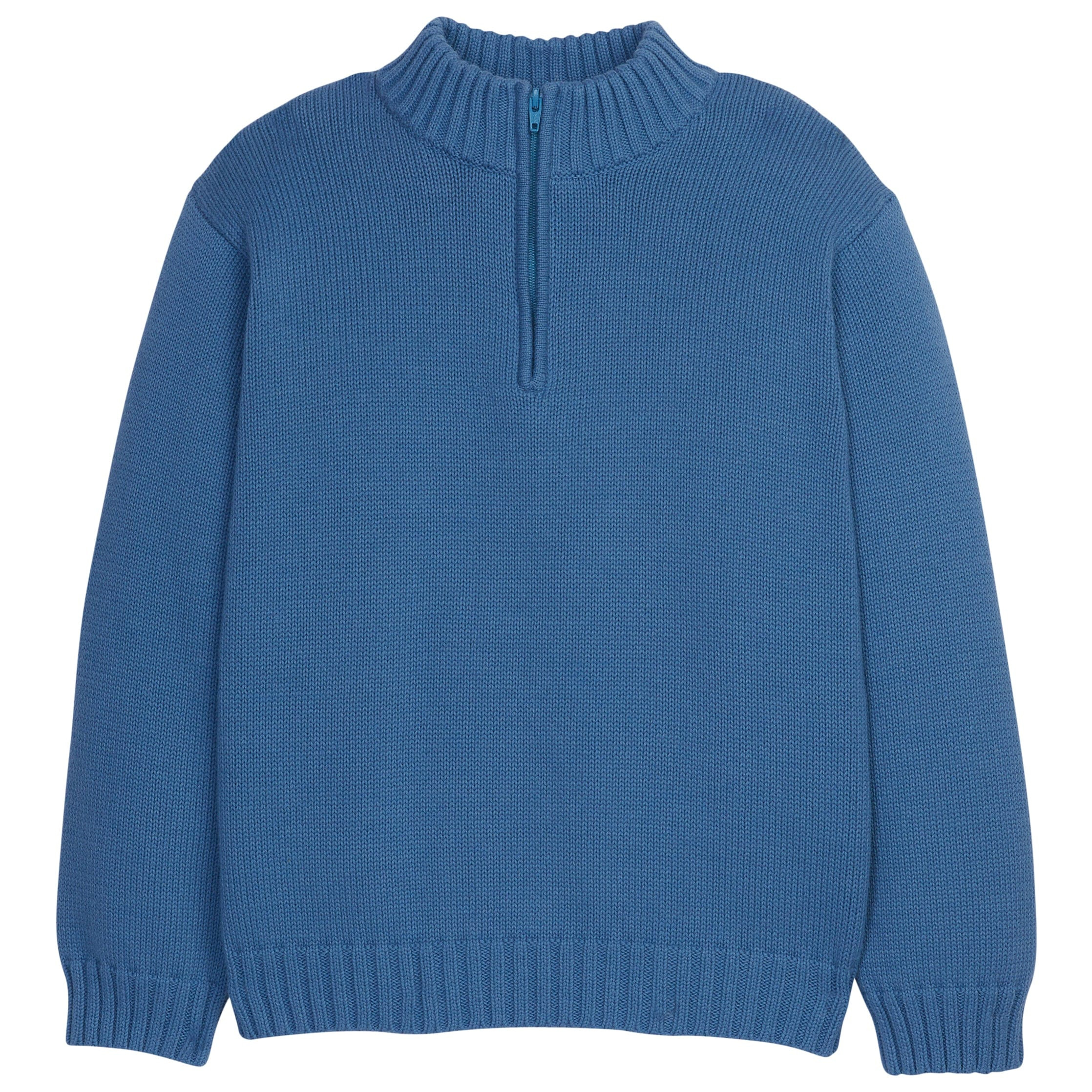 Boy's Quarter Zip Sweater - Kid's Fall Clothing | Little English