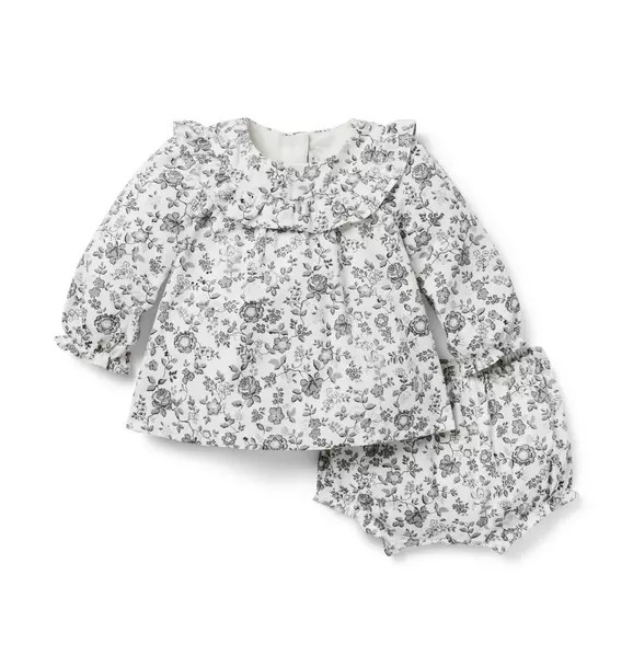 The Floral Corduroy Matching Baby Set | Janie and Jack