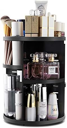 Amazon.com: Seinlife 360 Rotating Makeup Organizer,DIY Adjustable Spinning Holder,Foldable Cosmet... | Amazon (US)
