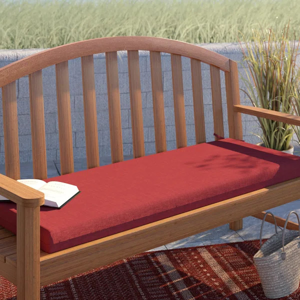 Longshore Tides 1 - Piece Outdoor Seat Cushion 46'' W x 17'' D | Wayfair North America