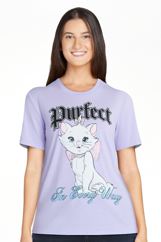 Aristocats Women's Graphic Tee with Short Sleeves, Sizes XXS-XXL | Walmart (US)