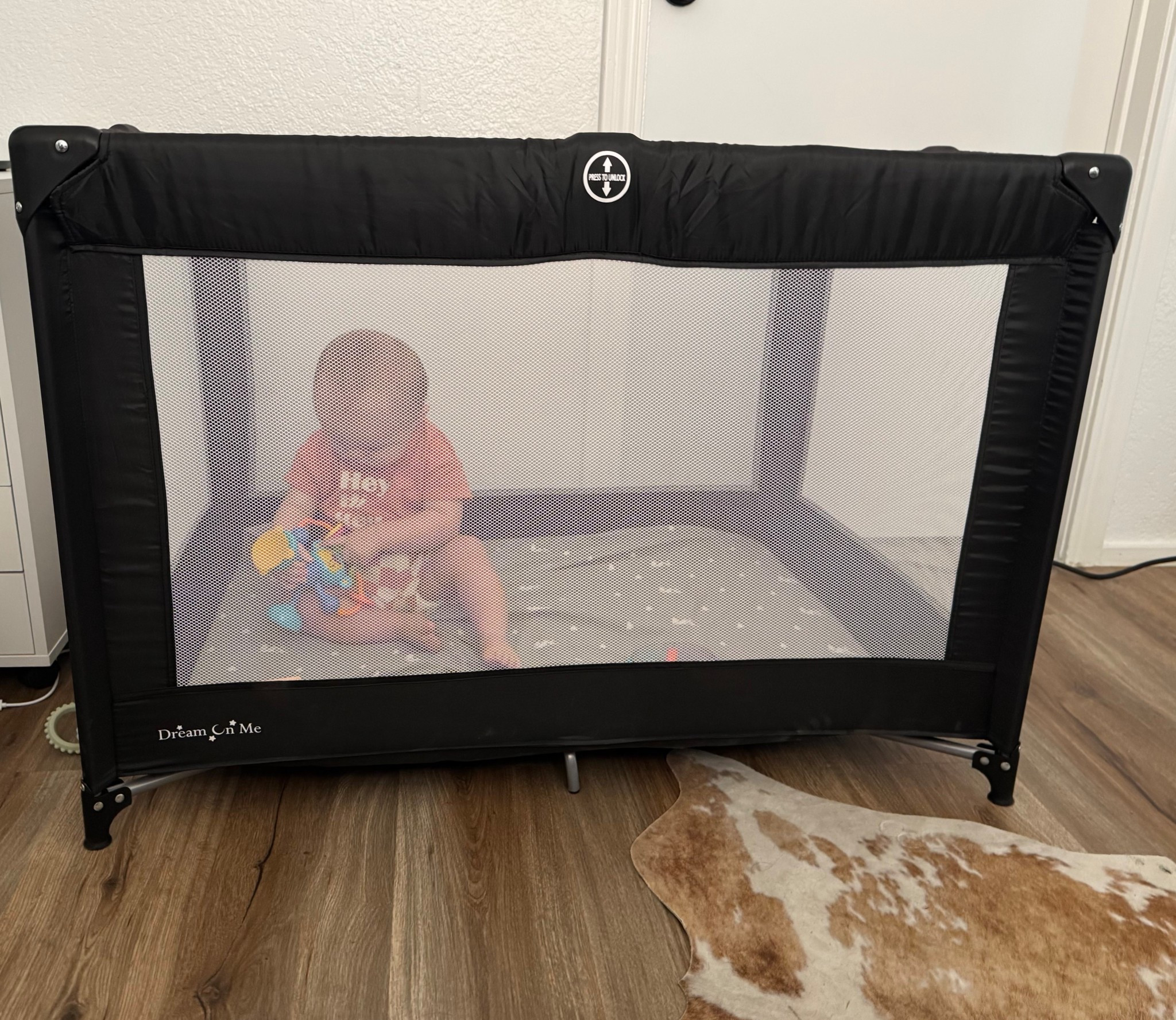 Portable playpen compact enough for “take you baby to work days”😍

#LTKBaby #LTKKids #LTKTravel