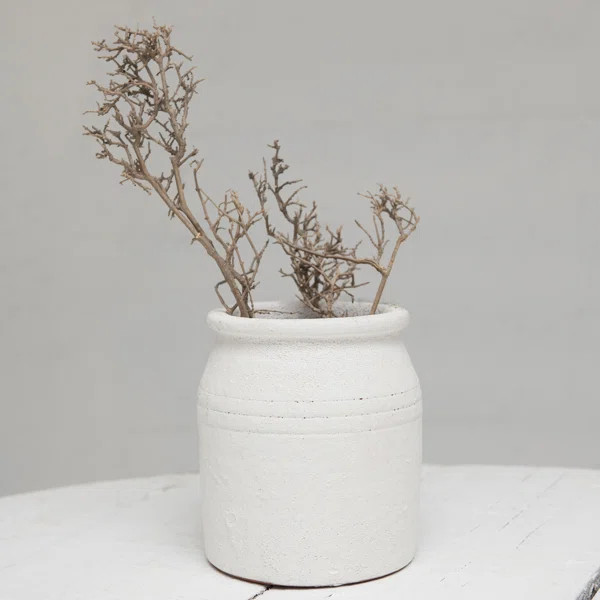 Decorative Coarse Terracotta Utensil Crock | Wayfair North America