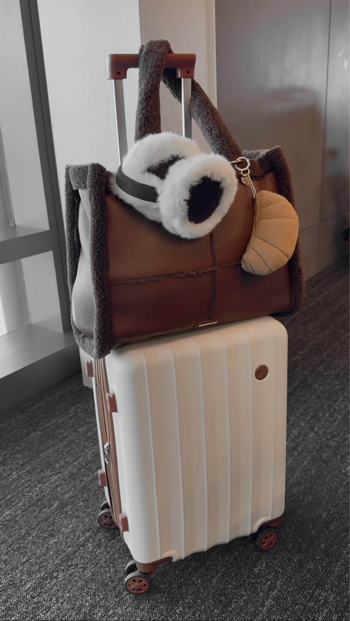 amazon fashion, amazon luggage set, amazon suitcase, carryon bag, amazon travel 

this luggage set is SO great! 6 pieces under $200!!😍 Love this sherpa and faux leather tote so much!🧸 Have it in two colors, looks $$! With my must have bag organizer inside! Helps your bags stand upright and keep their shape, and keeps everything organized inside!🙌🏼 a must for travel!!🛩️ cutest ear muffs and croissant bag charm to add to the cozy look🥐 and my favorite cozy slides! 


#LTKFindsUnder100 #LTKFindsUnder50 #LTKTravel