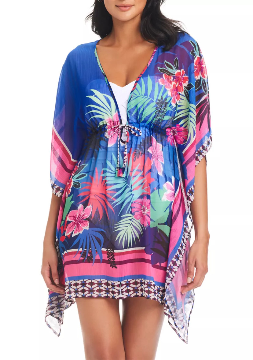 Hawaiian Punch Caftan Swim Cover Up | Belk