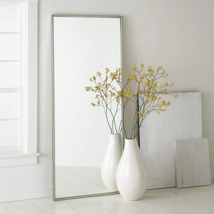 Metal Frame 72&quot; Floor Mirror | West Elm (US)