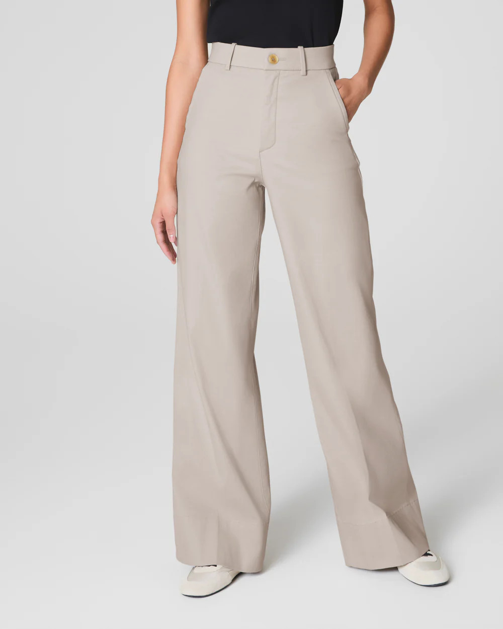 SPANXsupersmooth™ Stretch Twill Wide Leg Pant | Spanx
