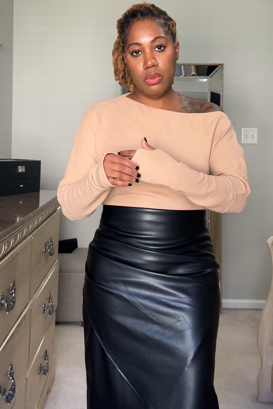 Knit sweater paired with a skirt, pants to complete any look. Size: medium 

#LTKxPrime #LTKstyletip #LTKU