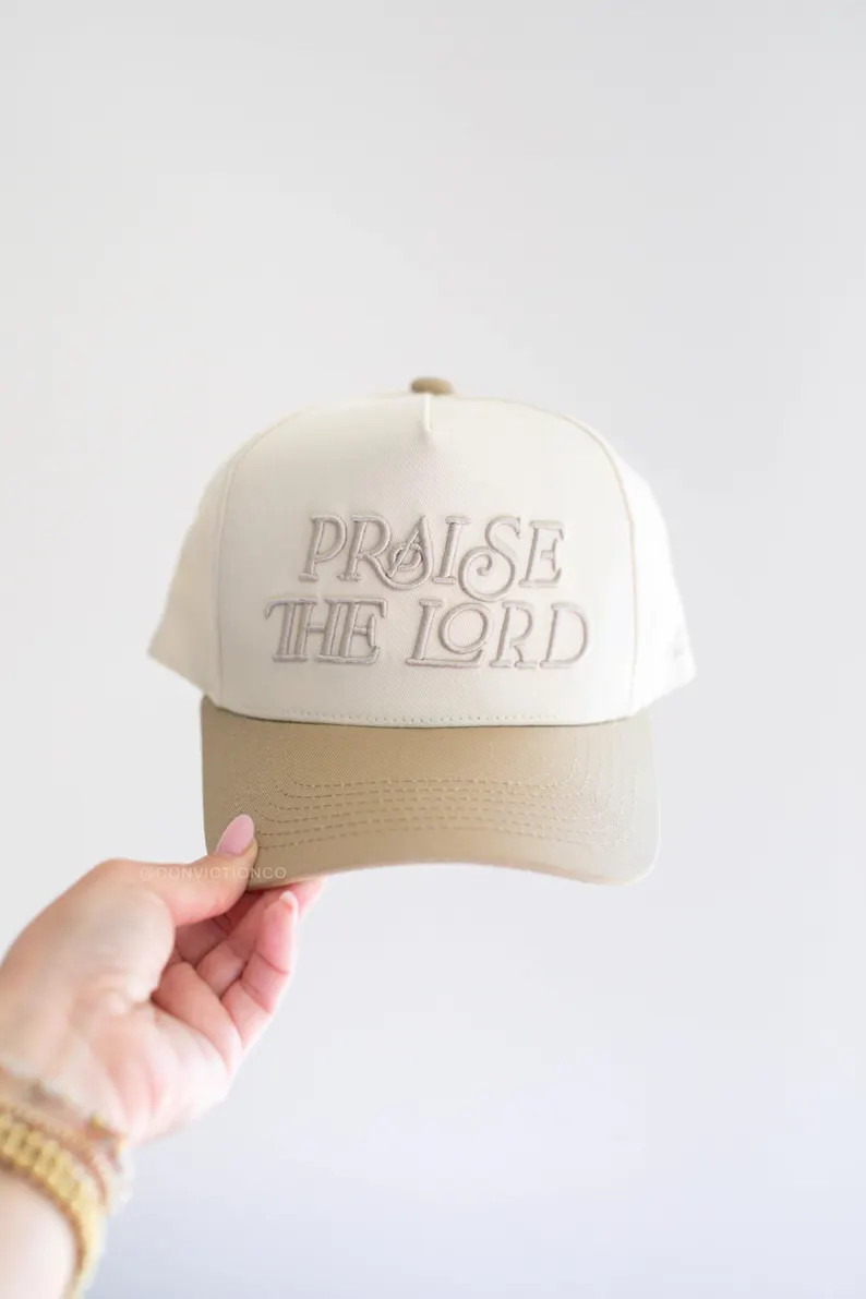 Praise the Lord Christian Trucker Hat | Psalm 150:6 | Adjustable | Unisex Jesus Trucker Hat | Gif... | Etsy (US)