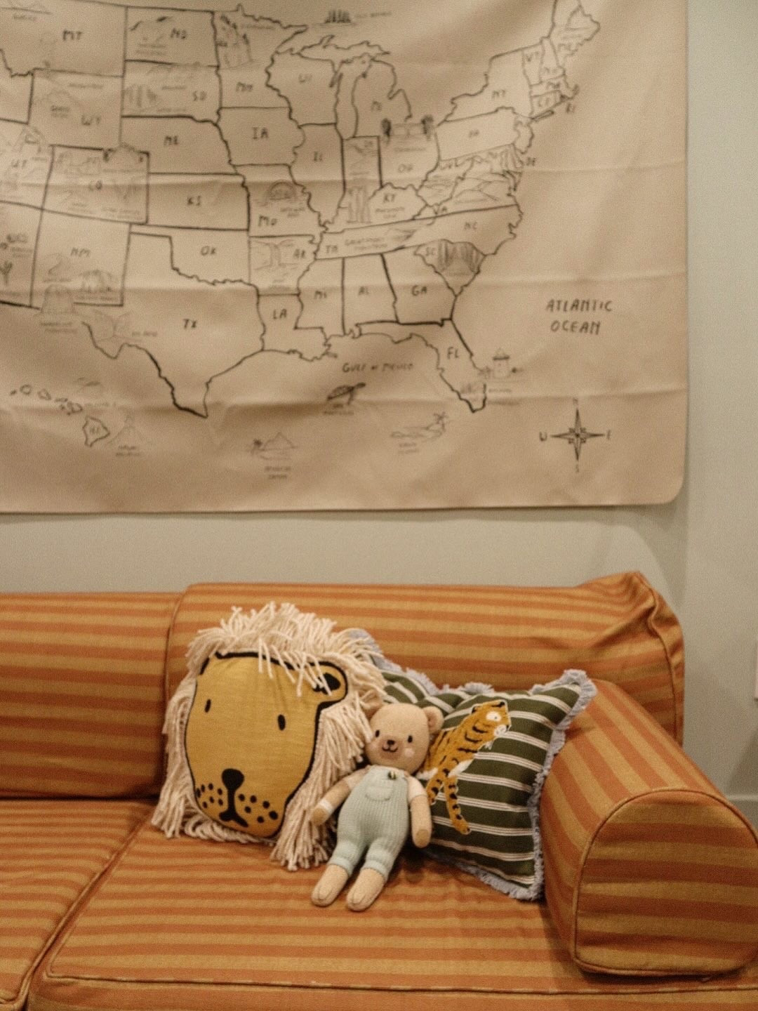 Obsessed with the colors of my DC playroom project in progress! 🦁 These West Elm Kids pillows are so perfect  

#LTKBaby #LTKKids #LTKFamily