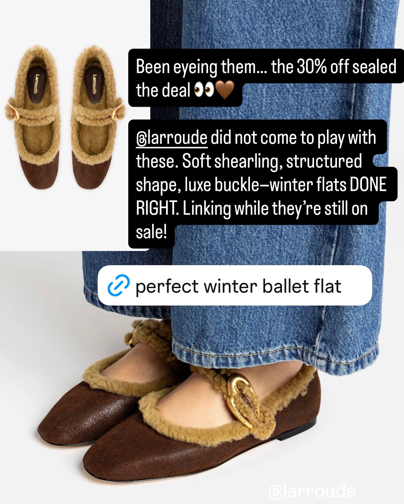The best winter ballet flats!

#LTKOver40 #LTKShoeCrush #LTKSaleAlert