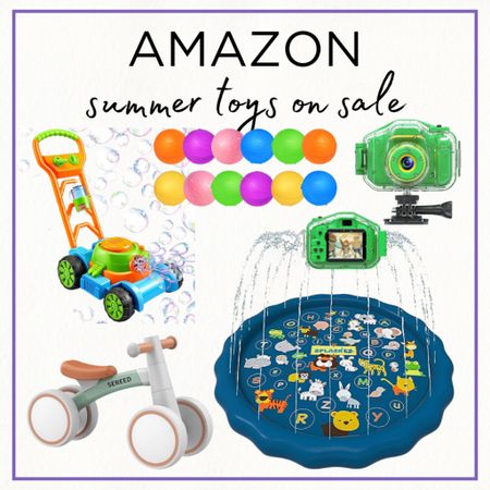 Shop these kids toys for summer that are currently on sale on Amazon! So many fun water games for any age!

Amazon finds, Amazon kids, Amazon toys, kids toys, kids summer toys, toys on sale, summer activities 

#LTKKids #LTKSaleAlert #LTKSeasonal