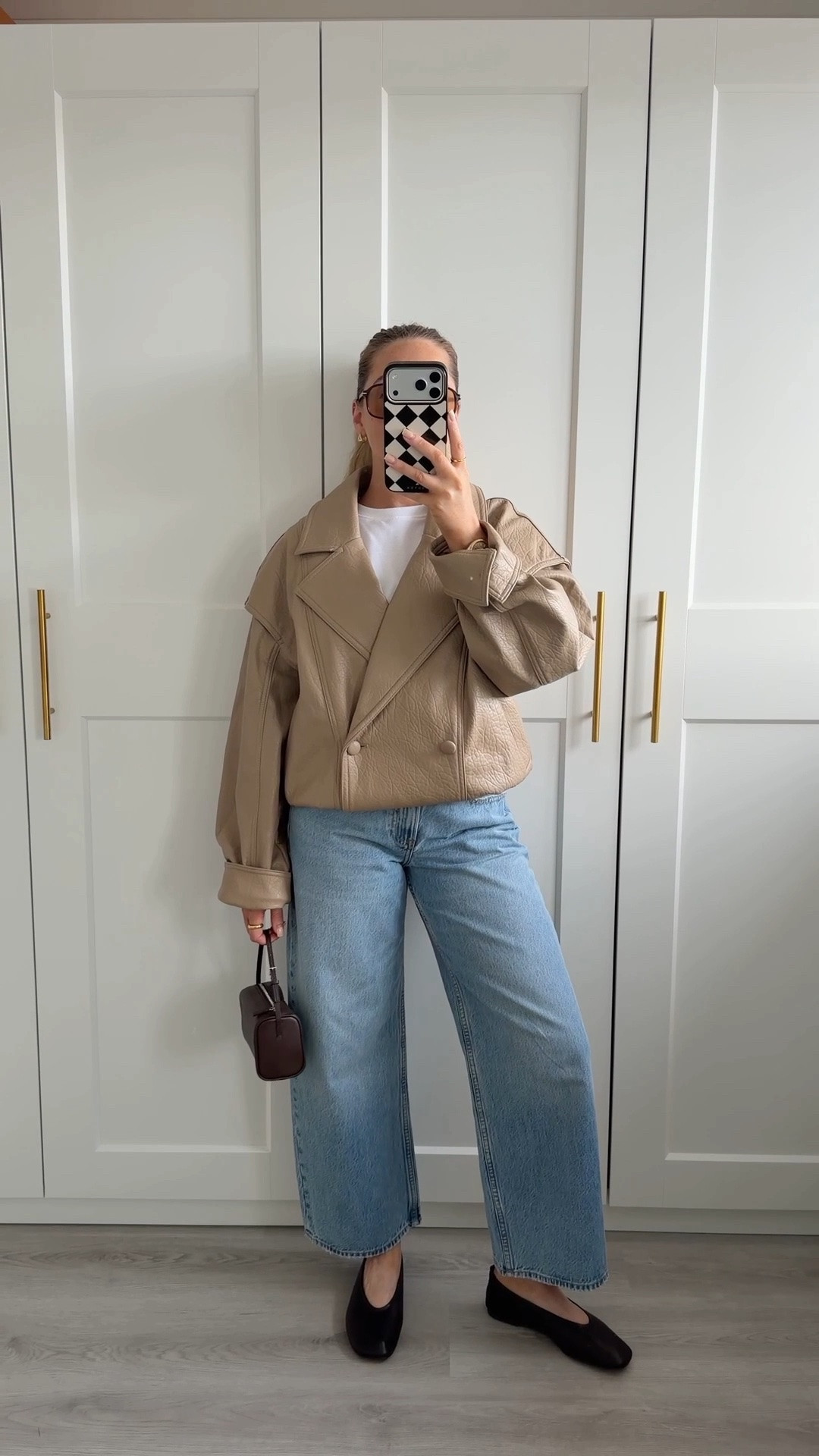 Elevated casual outfit with my new @Zara jacket🤎 I wear XS, it’s a generous fit

#LTKautumn #LTKjeans #LTKpetite