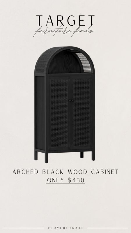 Target home furniture finds. 

Arched black wood cabinet only $430!

•

#target #targethome #targetdecor #targetstyle #homefurniture #homedecor #neutraldecor #stylefinds #livingroom #familyroom #blackcabinet #archedcabinet #cabinet #furnituresale #blackfurniture #homefinds #organicmodern #decorfinds #neutrals

#LTKhome