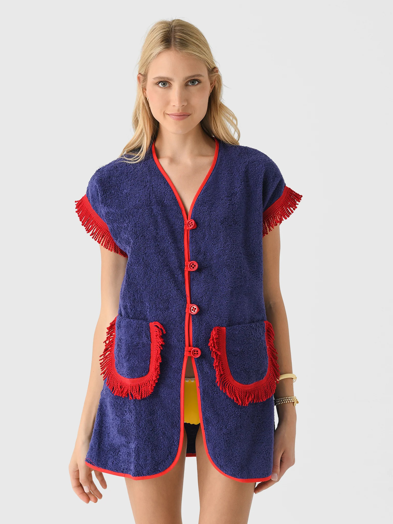 LA VESTE
                      
                     Women's Pitaya Towel Dress | Saint Bernard