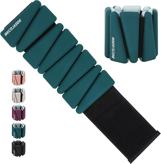 Ankle Weights Set of 2 (1 lb/2 lb/3 lb Each) Adjustable Wrist Weights for Women Men Wearable Arm ... | Amazon (US)