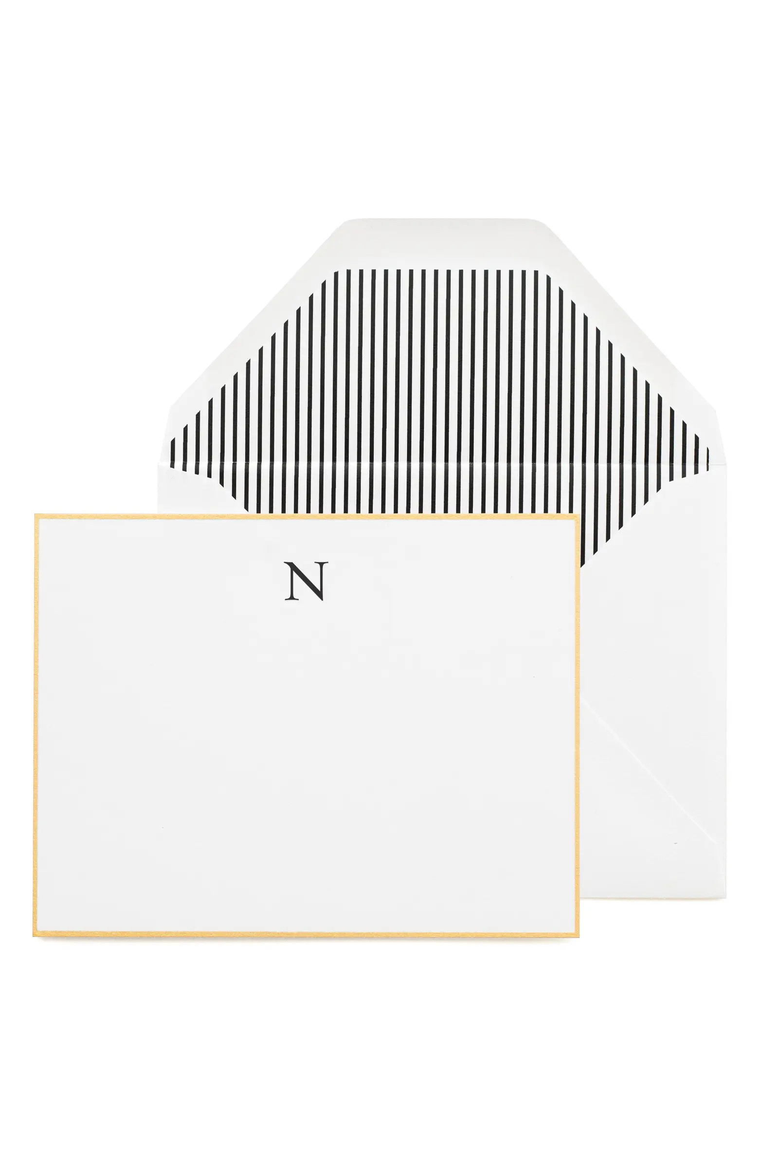 Monogram Note Card & Envelopes Set | Nordstrom
