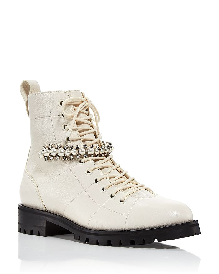 Women's Cruz Lace Up Flat Boots | Bloomingdale's (US)