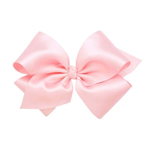 Pink Satin King Bow | Cecil and Lou