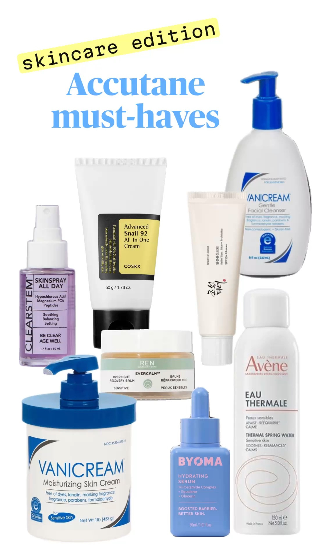 Accutane skincare to help survive the dry  

#LTKBeauty