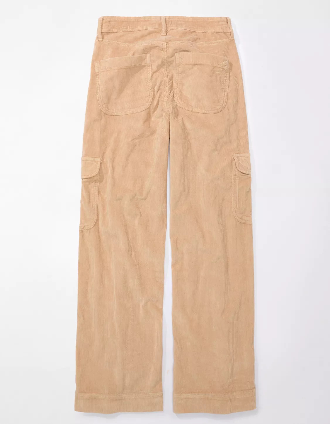 AE Dreamy Drape Stretch Super High-Waisted Baggy Wide-Leg Corduroy Pant | American Eagle Outfitters (US & CA)